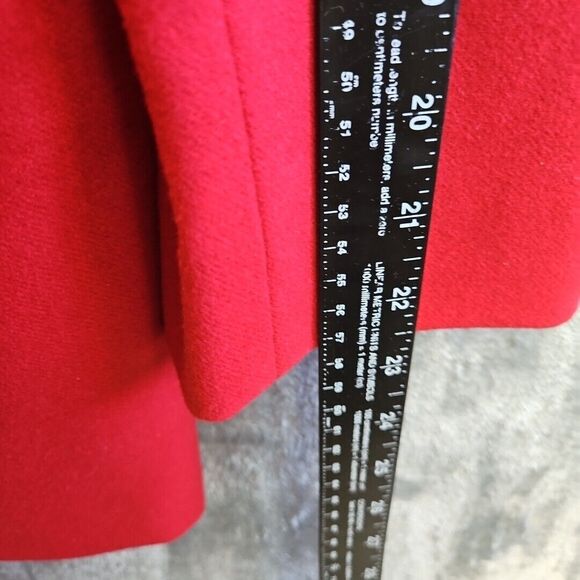 VTG CHARACTER SUBURBAN WOMENS 12 WOOL BLAZER/JACKET SINGLE GOLD BUTTON Poland - Picture 7 of 15